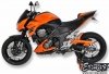 Błotnik tylny i osłona łańcucha ERMAX REAR HUGGER Kawasaki Z800 2013 - 2016