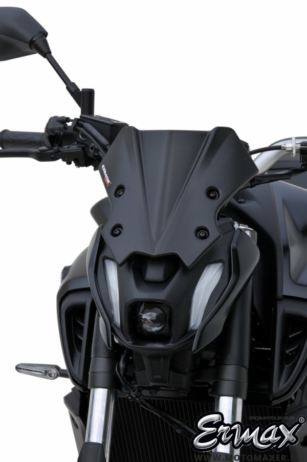 Szyba / owiewka ERMAX NOSE 24 cm Yamaha MT-07 2021 - 2024