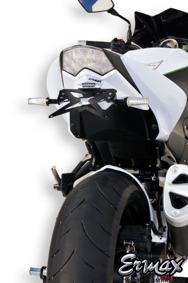 Uchwyt tablicy rejestracyjnej ERMAX PLATE HOLDER Kawasaki Z750 N 2007 - 2012