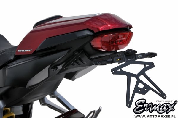 Aluminiowy uchwyt tablicy rejestracyjnej ERMAX PLATE HOLDER Honda CB650R 2019 - 2020
