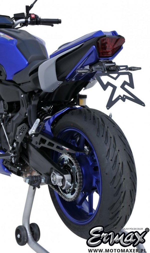 Mocowanie tablicy rejestracyjnej ERMAX UNDERTAIL Yamaha MT-07 2021 - 2024