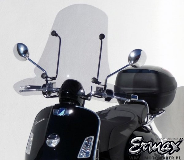 Szyba ERMAX SCOOTER GRANDISSIMO 65 cm VESPA GTS / HPE 125 / 250 / 300 ccm 2008 - 2023