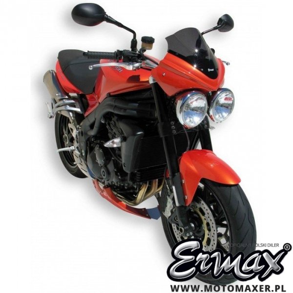 Szyba / owiewka ERMAX NOSE FAIRING 25 cm Triumph Speed Triple 1050 2005 - 2010