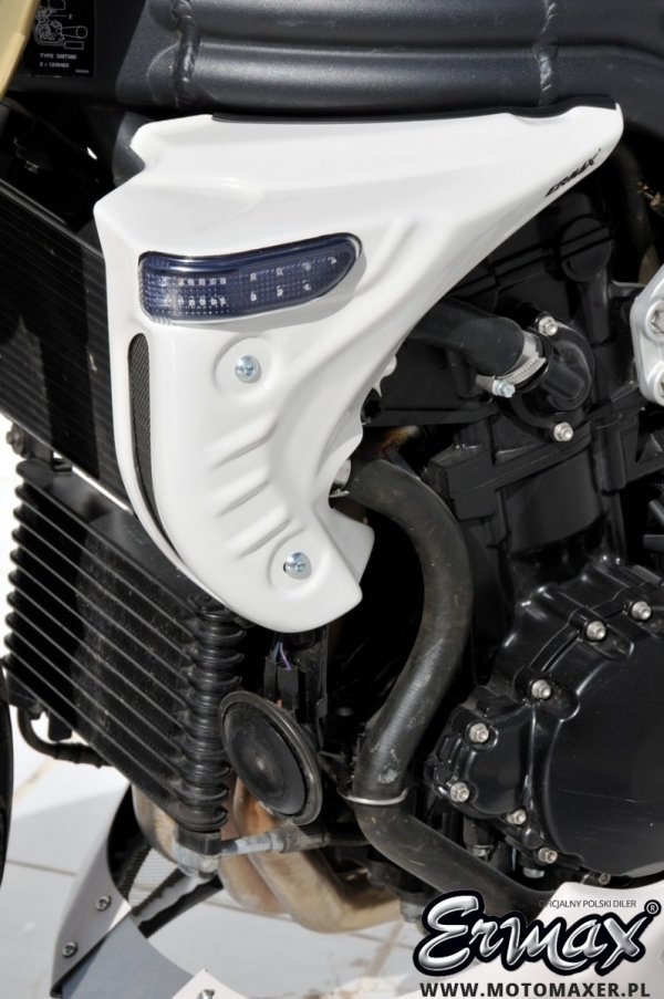 Wloty powietrza osłona chłodnicy + kierunkowskazy LED AIR SCOOPS ERMAX Triumph Speed Triple 2005 - 2007 