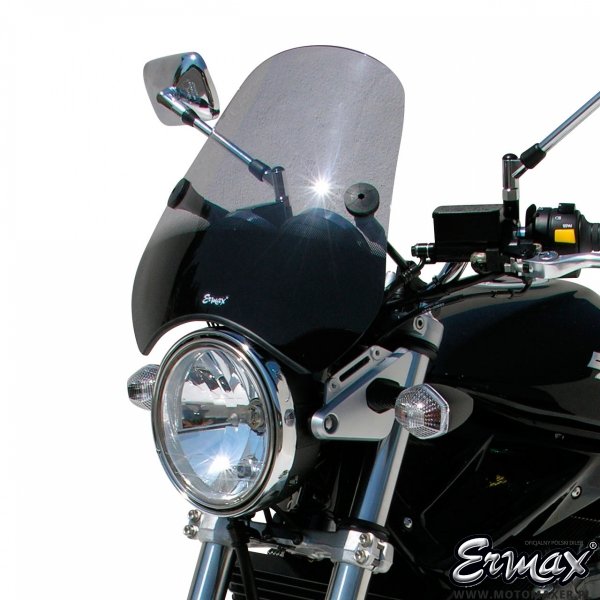 Szyba / owiewka do motocykla ERMAX MINI RACER 38 cm x 37 cm uniwersalna naked, roadster