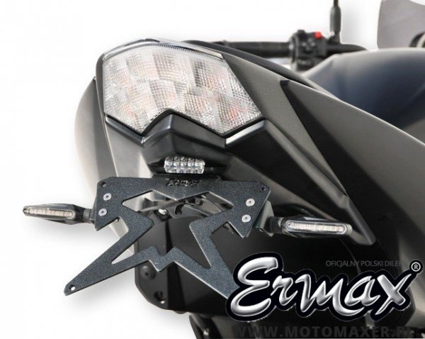 Uchwyt tablicy rejestracyjnej ERMAX PLATE HOLDER Kawasaki Z750 R 2011 - 2012