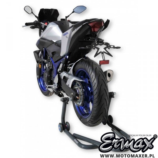 Błotnik tylny i osłona łańcucha ERMAX REAR HUGGER Yamaha MT-03 2016 - 2019