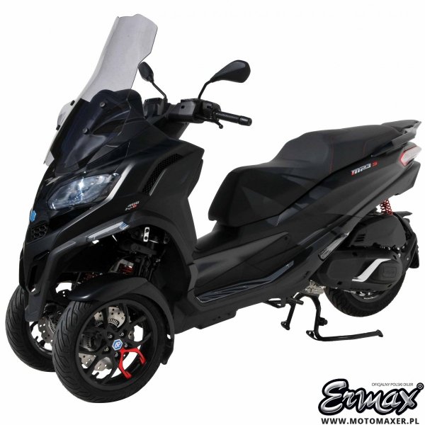 Szyba ERMAX SCOOTER HIGH 70 cm z osłonami na ręce Piaggio MP3 400 / 530 2022 - 2024