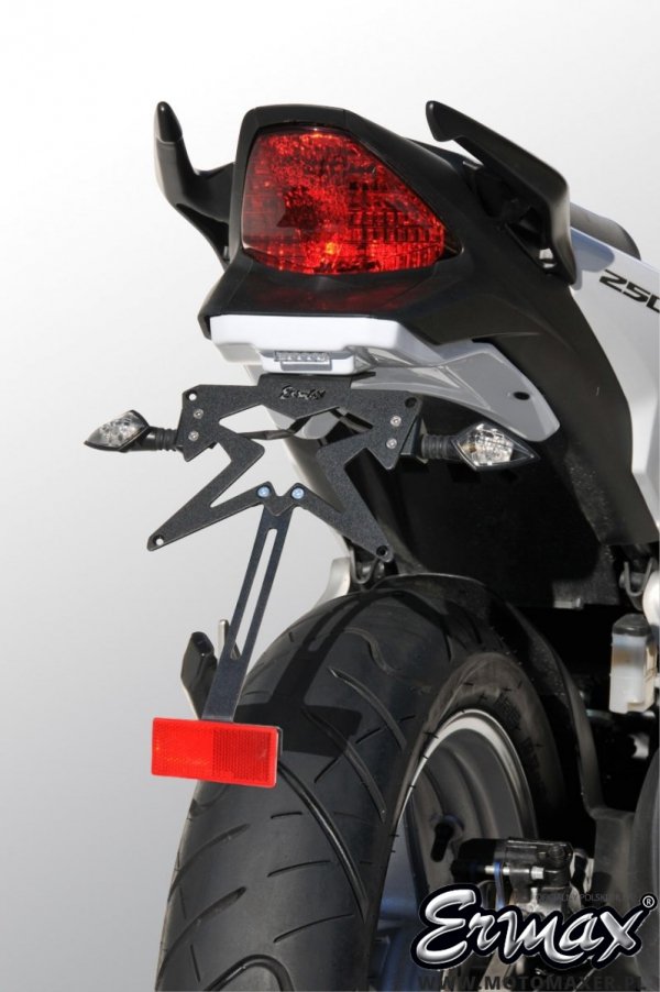 Uchwyt tablicy rejestracyjnej ERMAX PLATE HOLDER Honda CBR 250 R 2011 - 2016