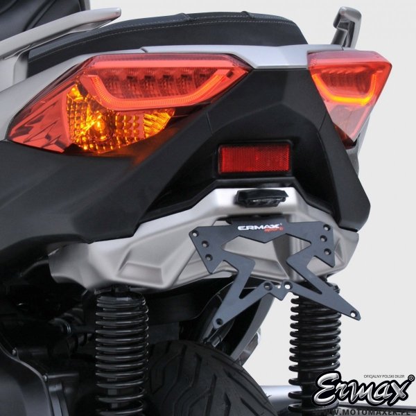 Mocowanie tablicy rejestracyjnej ERMAX UNDERTAIL Yamaha X-MAX 300 2017 - 2020