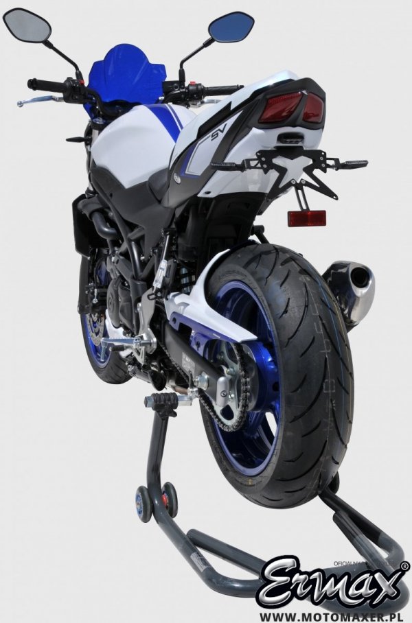 Mocowanie tablicy rejestracyjnej ERMAX UNDERTAIL Suzuki SV 650 N 2016 - 2024
