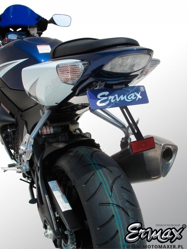Uchwyt tablicy rejestracyjnej ERMAX PLATE HOLDER Suzuki GSX-R 1000 2005 - 2008