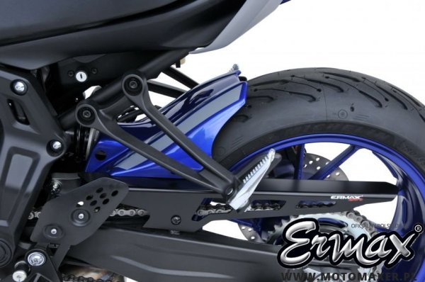 Błotnik tylny i osłona łańcucha aluminium ERMAX REAR HUGGER Yamaha MT-07 2021
