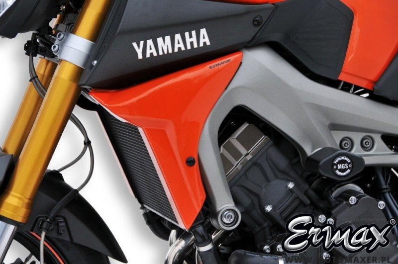Wloty powietrza osłona chłodnicy AIR SCOOPS ERMAX Yamaha MT-09 2014 - 2019