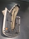 PODŁOKIETNIK BEIGE SKÓRKA RĘCZNEGO MIESZEK BMW Z4 E85 BEŻOWY