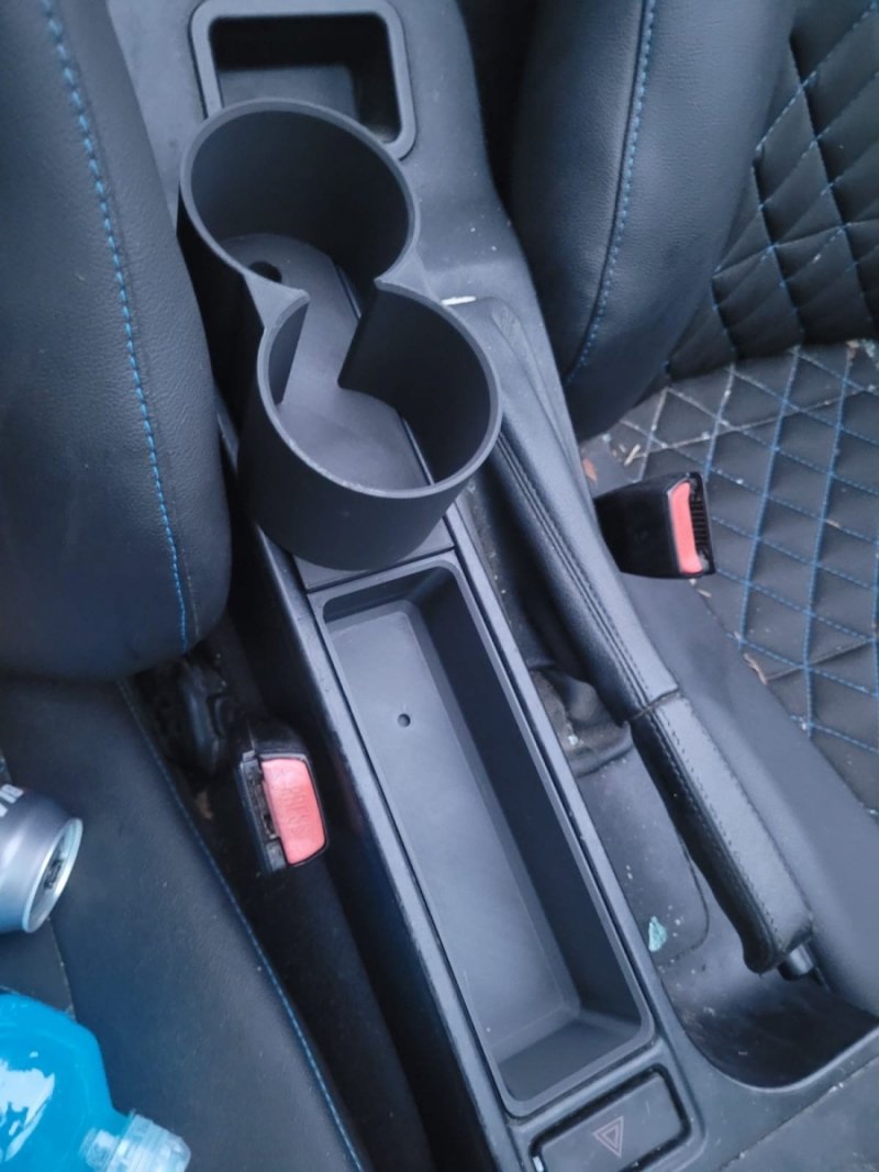 CUP HOLDER UCHWYT NA KUBKI  BMW Z3 PODWÓJNY NOWY CZARNY 