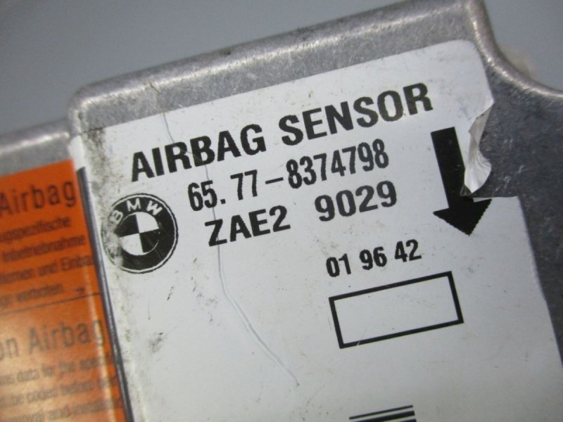 MODUŁ SENSOR AIRBAG PODUSZKI POWIETRZNEJ  BMW Z3 8374798