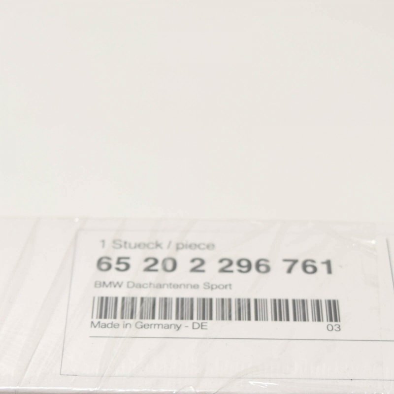 ANTENA KRÓTKA SPORT ORYGINAŁ BMW Z3 Z4 2296761