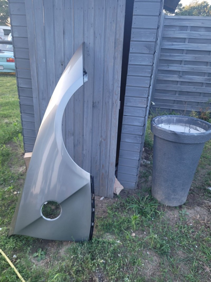 BŁOTNIK PRAWY PRZEDNI STERLING GRAU  BMW Z4 E85 E86 PIERWSZY LAKIER 