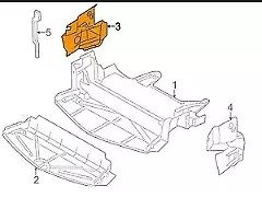 KIEROWNICA POWIETRZA PRAWA KANAŁ  BMW Z3  8397358