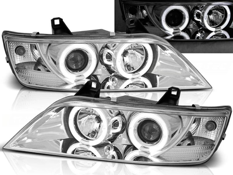 LAMPY PRZÓD LEWA PRAWA KOMPLET CHROM  BMW Z3 TUNING SONAR