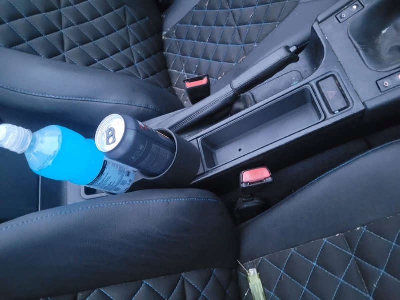 CUP HOLDER UCHWYT NA KUBKI  BMW Z3 PODWÓJNY NOWY CZARNY 