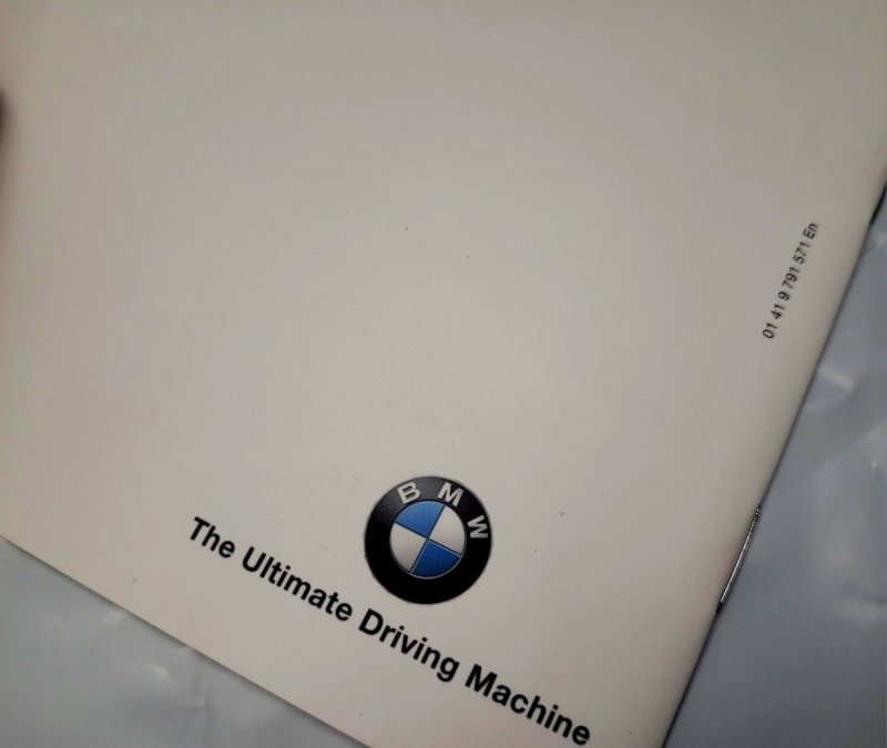 INSTRUKCJA RADIA CD BUSINESS BMW Z3 ORYGINAŁ  9791571 NOWA EN