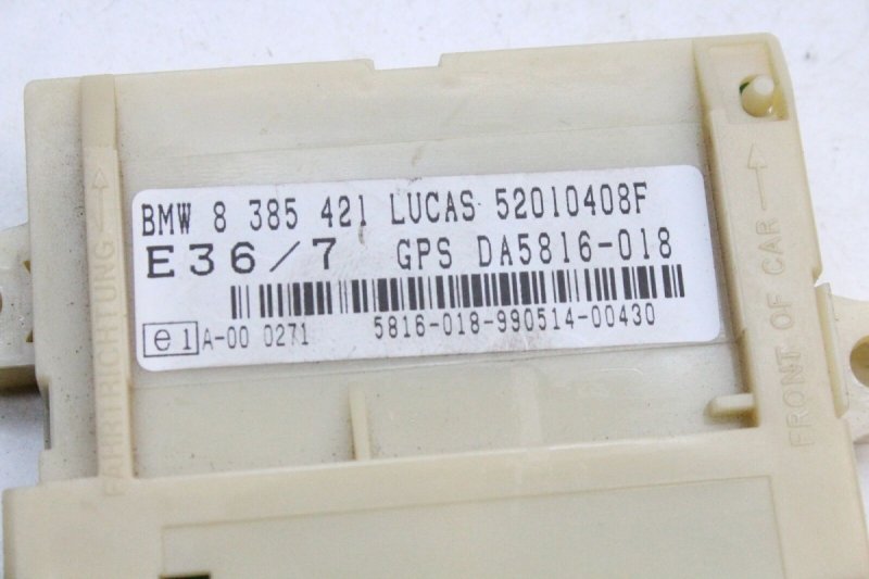 MODUŁ ALARMU SENSOR LUCAS BMW Z3 8385421 ORYGINAŁ