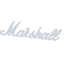 Logo Marshall 6 White