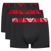 Emporio Armani bokserki majtki męskie 3szt czarne 111357-4F715-38121