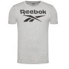 Reebok t-shirt męski szary bawełna Big Logo Tee HD4219