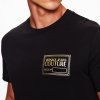Versace Jeans Couture t-shirt męski czarny 75GAHT12-75U8600