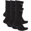 Nike skarpety czarne wysokie 6 par Cotton Cushioned Dri-Fit SX6897-010