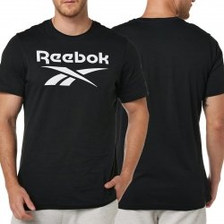 Reebok t-shirt koszulka męska czarna bawełna Big Logo Tee HD4222
