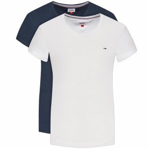 Tommy Jeans t-shirt koszulka damska 2 pack DW0DW11459-0XP