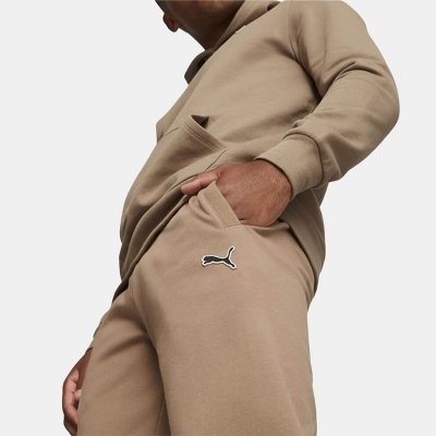 Puma spodnie dresowe brązowe 676816 85
