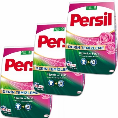 Persil proszek do prania tkanin białych Deep Clean White zestaw 3 x 5kg
