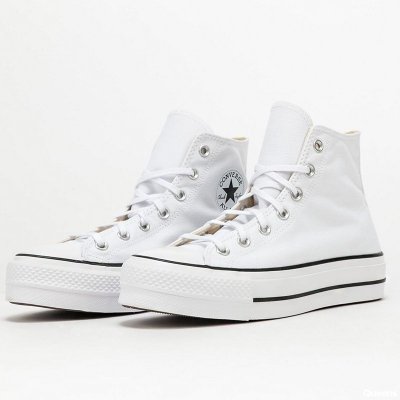 Converse buty trampki damskie białe Chuck Taylor All Star Platform 560846C