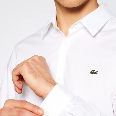 Lacoste koszula męska biała CH2668-001