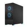 Fractal Design Pop Air Tower Czarny, Cyjan