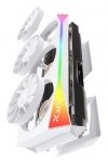 Karta graficzna XFX RX 9070XT Mercury Magnetic Air RGB Gaming 16 GB OC Biały detaliczny - 16,384 MB - GDDR6