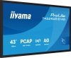 IIYAMA Monitor 43 cale T4329AS-B1AG VA,4K,HDMIx2,USB-C,RJ45,2x10W,WiFi,     Android 14, Signal FailOver, Whiteboard, iiSignage (CMS), iiControl (DMS),   iiS