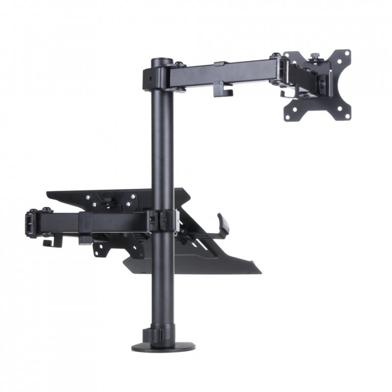 UCHWYT BIURKOWY DO MONITORA LED/LCD 13-32&quot; + notebooka L-24 ART