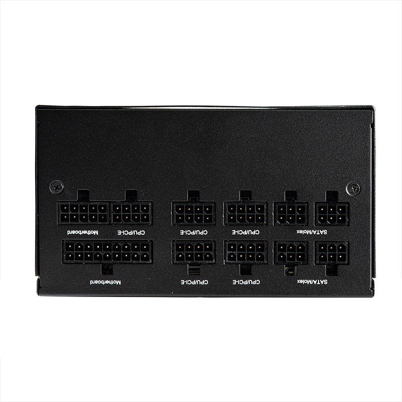 Chieftec PowerUp GPX-850FC moduł zasilaczy 850 W 20+4 pin ATX ATX Czarny