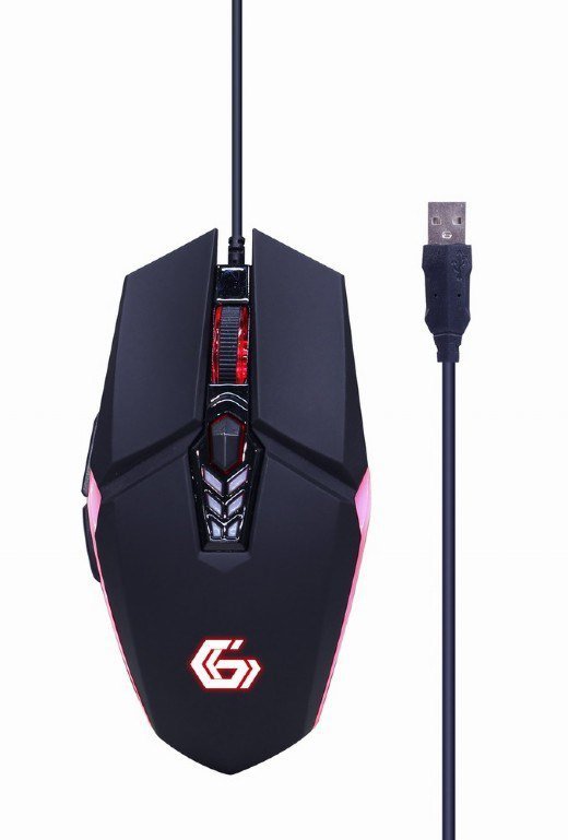 GEMBIRD ZESTAW GAMINGOWY GHOST GGS-UMGL4-02 4W1 KLAWIATURA, MYSZ, PODKŁADKA, SŁUCHAWKI