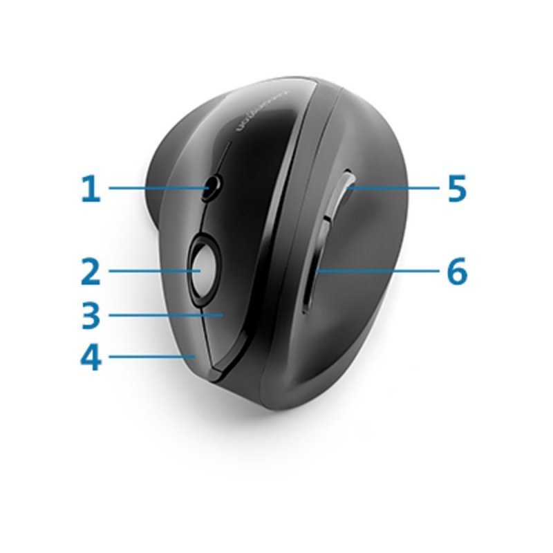 Kensington Wertykalna, bezprzewodowa mysz Pro Fit® Ergo