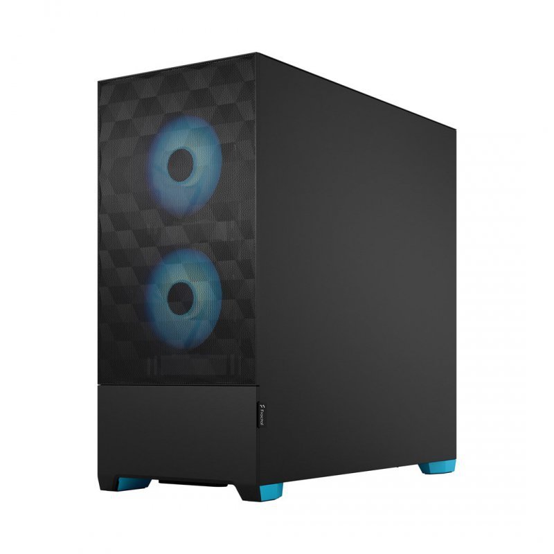 Fractal Design Pop Air Tower Czarny, Cyjan