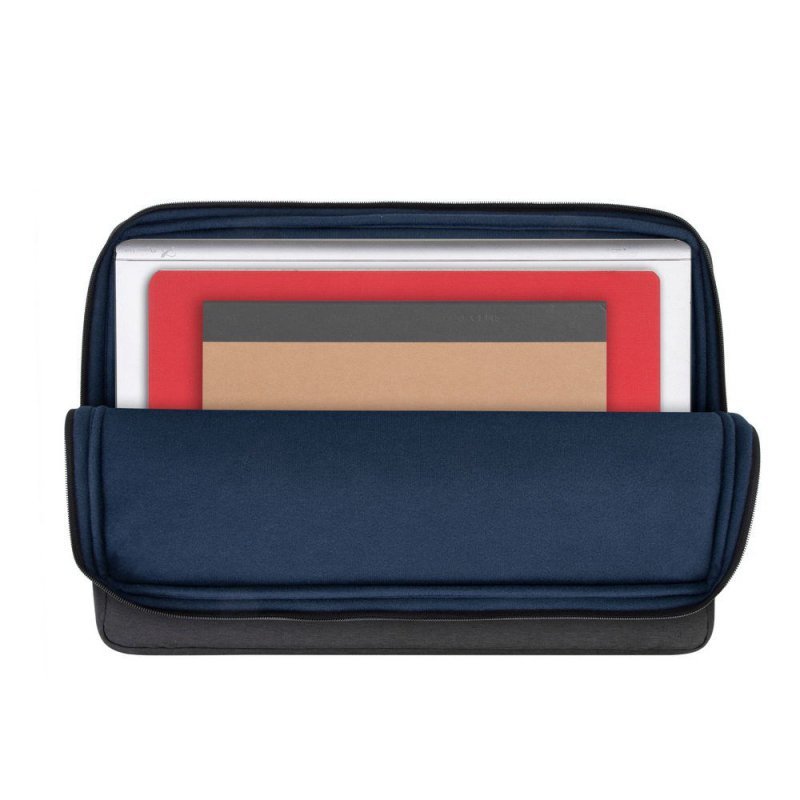 RIVACASE ETUI NA LAPTOP 17,3&quot; SUZUKA, CZARNE, Z MATERIAŁU WODOODPORNEGO