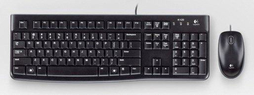 Zestaw klawiatura + mysz Logitech MK 120 DE