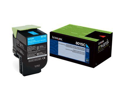 RETURN PROGRAM TONER CARTRIDGE/802SC CYAN 2K PGS F CX310410